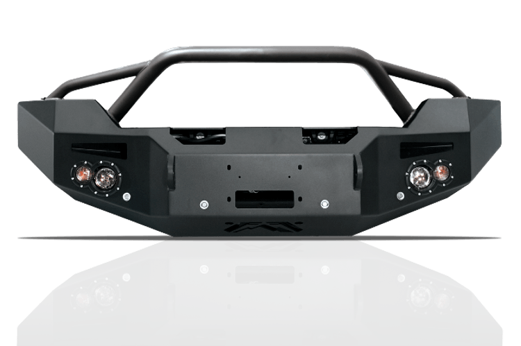 Fab Fours GMC Sierra 2500/3500 2015-2019 Front Bumper Winch Ready with Pre-Runner Guard GM14-A3152-1