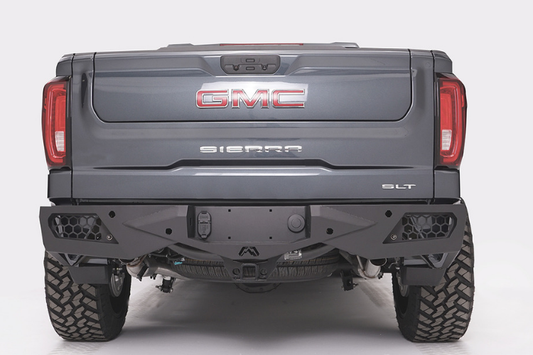 Fab Fours Vengeance Rear Bumper 2019-2025 GMC Sierra 1500 CS19-E4051-1