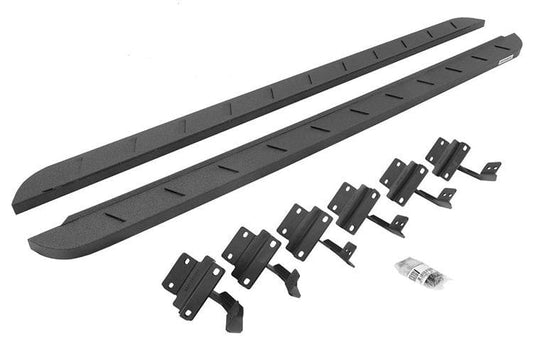 Go Rhino 63415587ST Ford F250/F350 Super Duty 2017-2024 RB10 Slim Line Running Boards with Mounting Brackets Kit