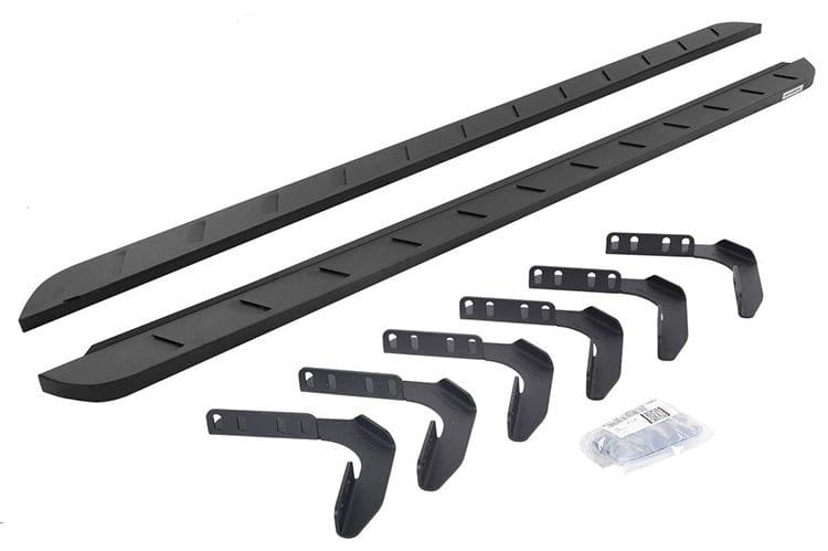 Go Rhino 63418087SPC Ford F250/F350 Super Duty 1999-2016 RB10 Slim Line Running Boards with Mounting Brackets Kit