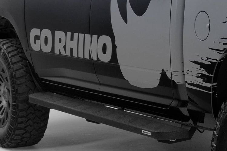 Go Rhino 63418087PC Ford F250/F350 Super Duty 1999-2016 RB10 Running Boards with Mounting Brackets Kit