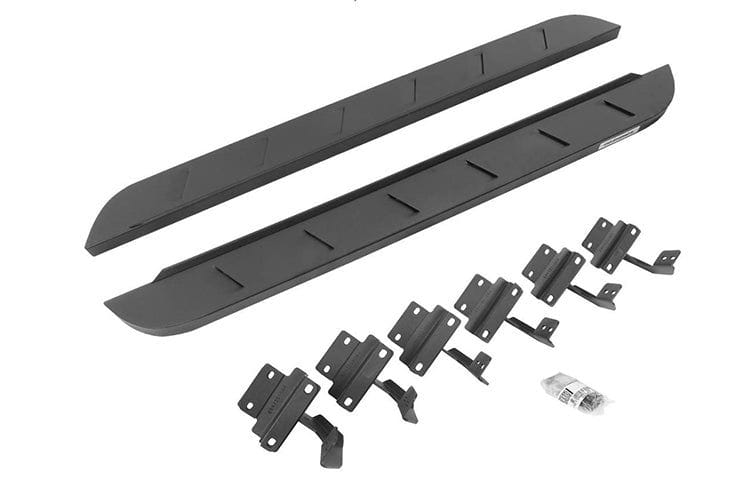 Go Rhino 634417348SPC Ford F250/F350 Super Duty 2017-2024 RB10 Slim Line Running Boards with Mounting Brackets Kit