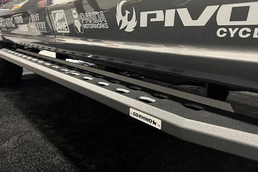 Go Rhino 69415587SPC Ford F250/F350 Super Duty 2017-2024 RB20 Slim Line Running Boards with Mounting Brackets Kit