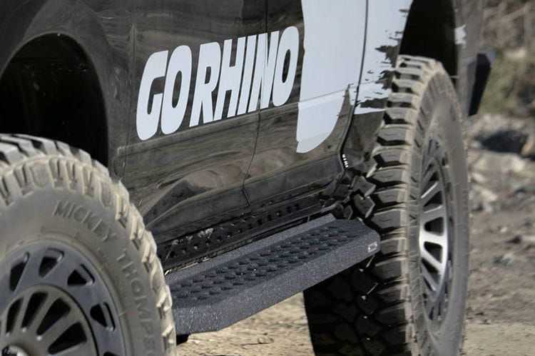 Go Rhino 69415587T Ford F250/F350 Super Duty 2017-2024 RB20 Running Boards with Mounting Brackets Kit