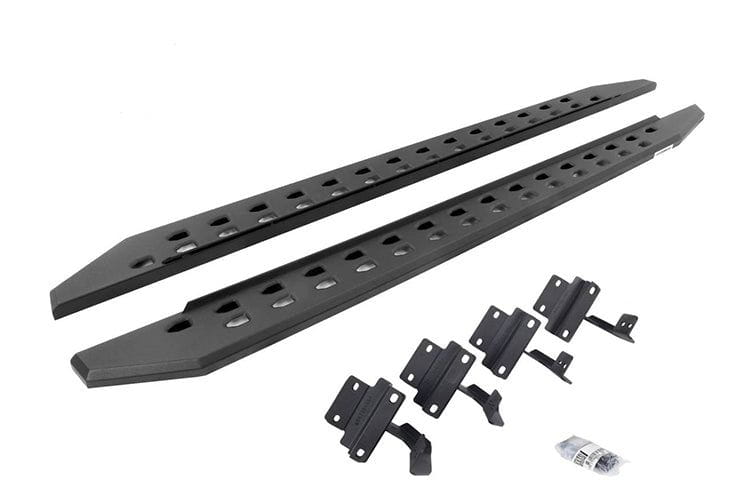 Go Rhino 69417780SPC Ford F250/F350 Super Duty 2017-2024 RB20 Slim Line Running Boards with Mounting Brackets Kit