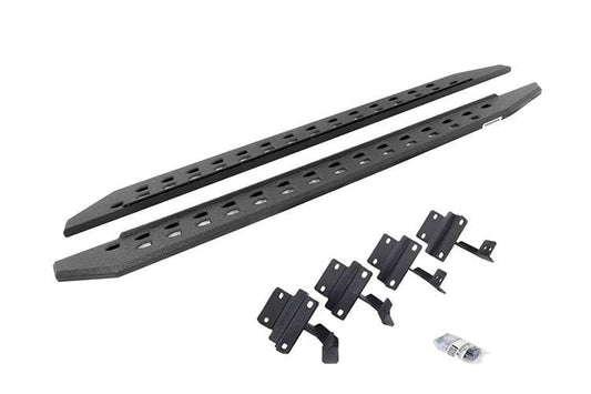 Go Rhino 69417780ST Ford F250/F350 Super Duty 2017-2024 RB20 Slim Line Running Boards with Mounting Bracket Kit
