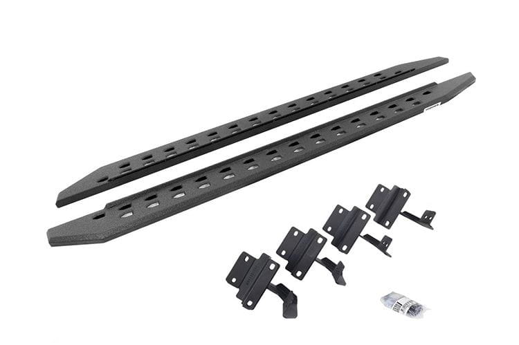 Go Rhino 69417780ST Ford F250/F350 Super Duty 2017-2024 RB20 Slim Line Running Boards with Mounting Bracket Kit