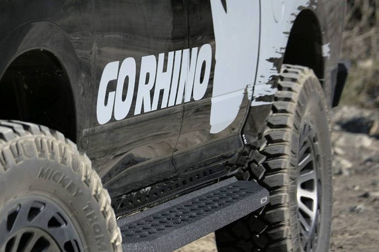 Go Rhino 69417780T Ford F250/F350 Super Duty 2017-2024 RB20 Running Boards with Mounting Brackets Kit