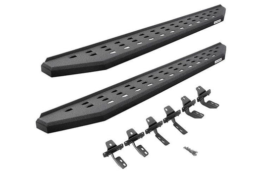 Go Rhino 69418087T Ford F250/F350 Super Duty 1999-2016 RB20 Running Boards with Mounting Brackets Kit