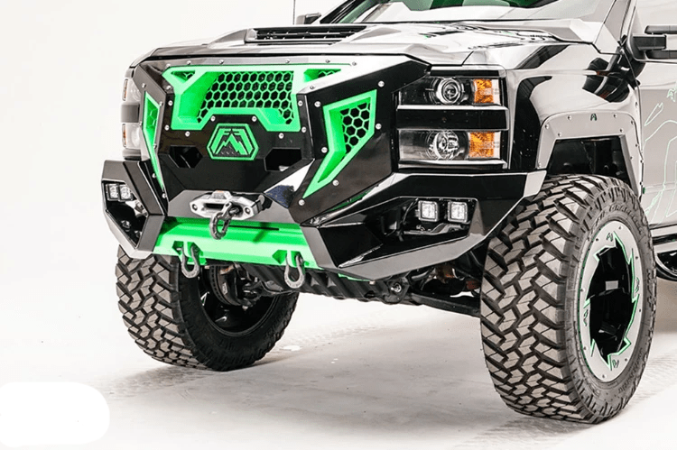 Fab Fours GR3000-1 Chevy Silverado 2500/3500 HD 2015-2019 Grumper Front Bumper