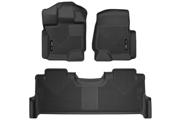 Husky X-Act Contour 2017-2022 Ford F250/F350/F450 Super Duty Front & 2nd Seat Floor Liner 53388