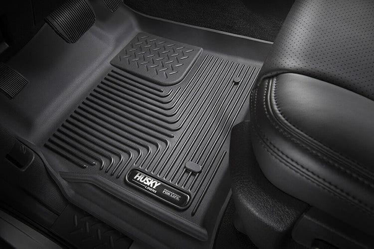 Husky X-Act Contour 2017-2022 Ford F250/F350/F450 Super Duty Front & 2nd Seat Floor Liner 53388