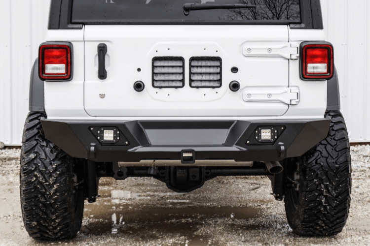 Lod Offroad Destroyer Rear Bumper Jeep Wrangler JL 2018-2021 Shorty JRB1801