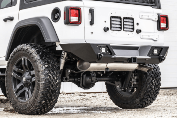 Lod Offroad Destroyer Rear Bumper Jeep Wrangler JL 2018-2021 Shorty JRB1801