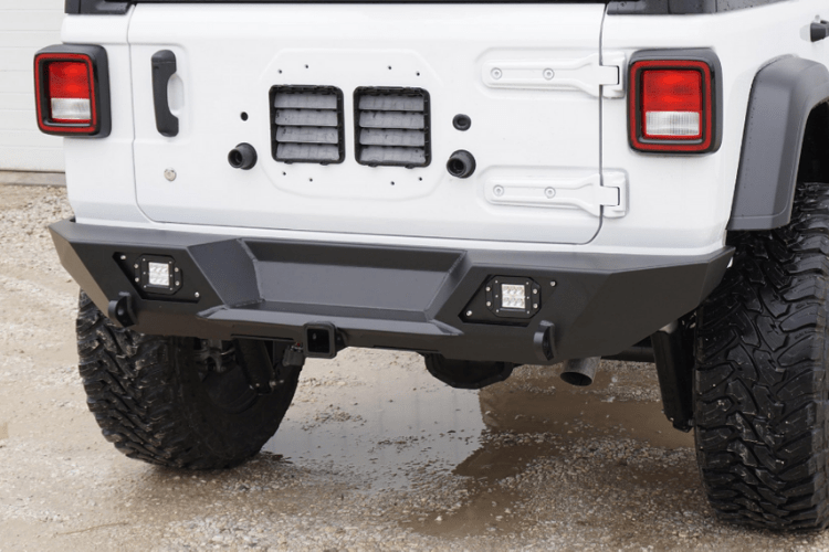Lod Offroad Destroyer Rear Bumper Jeep Wrangler JL 2018-2021 Shorty JRB1801