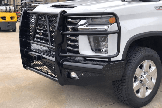 Ranch Hand FBC201BLRC 2020-2023 Chevy Silverado 2500HD/3500HD Legend Series Front Bumper (Accommodates Front Camera)