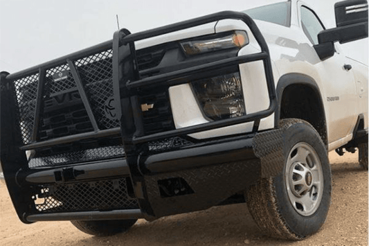 Ranch Hand FBC201BLRC 2020-2023 Chevy Silverado 2500HD/3500HD Legend Series Front Bumper (Accommodates Front Camera)