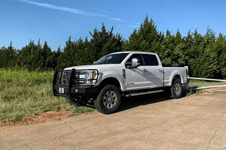 F250 Ranch Hand Install Ranch Hand FBF205BLR 2017-2022 Ford F250/F350 Superduty Sport Winch Fr ...
