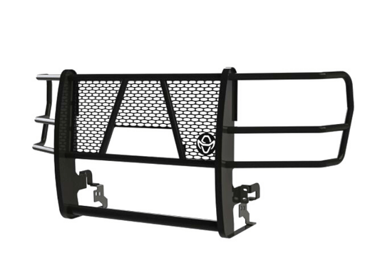 Rugged Ford F250/F350 Legend grille guard GGF201BL1C by Ranch Hand with camera-ready design
