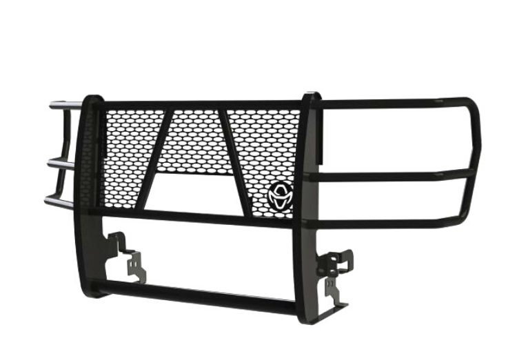 Rugged Ford F250/F350 Legend grille guard GGF201BL1C by Ranch Hand with camera-ready design