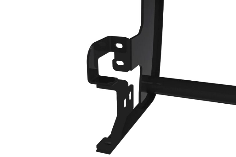 Rugged Ford F250/F350 Legend grille guard GGF201BL1C by Ranch Hand with camera-ready design