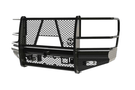 Ranch Hand FBF201BLRC Legend front bumper for 2017–2022 Ford F250/F350 Superduty, with camera access and durable black powder coat finish