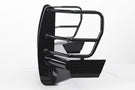 Ranch Hand FBF201BLRC Legend front bumper for 2017–2022 Ford F250/F350 Superduty, with camera access and durable black powder coat finish