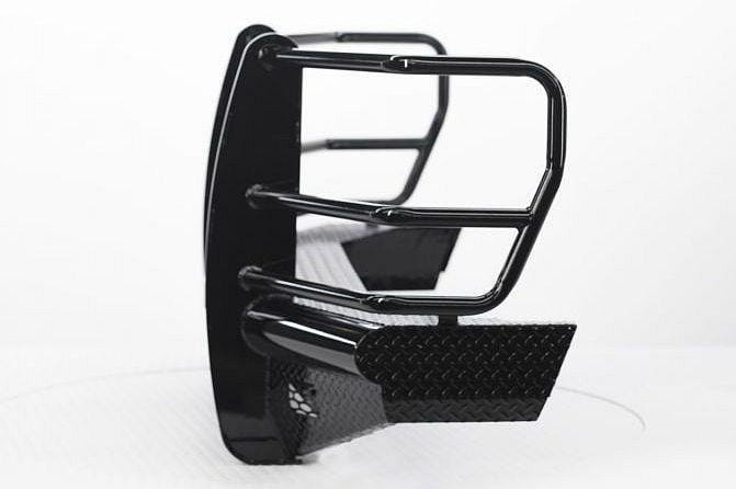 Ranch Hand FBF201BLRC Legend front bumper for 2017–2022 Ford F250/F350 Superduty, with camera access and durable black powder coat finish