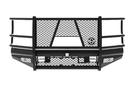 Ranch Hand FBF201BLRC Legend front bumper for 2017–2022 Ford F250/F350 Superduty, with camera access and durable black powder coat finish