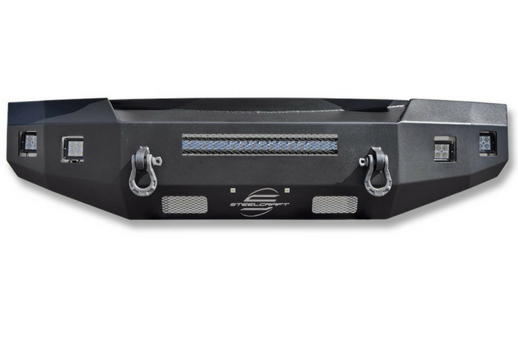 Steelcraft 71-12260 Fortis Dodge Ram 2500/3500 Front Bumper 2010-2018 Non-Winch HD Lines