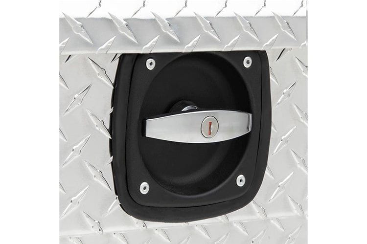 UWS SL-72-LP-R Ford F250/F350/F450 Super Duty 1999-2022 Bright Aluminum 72" Secure Lock Crossover Truck Tool Box With Low Profile