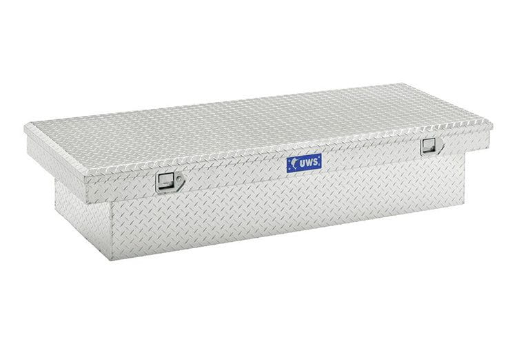 UWS TBS-72-LBTA Ford F250/F350/F450 Super Duty 1999-2022 Bright Aluminum 72" Extra-Wide Crossover Truck Tool Box