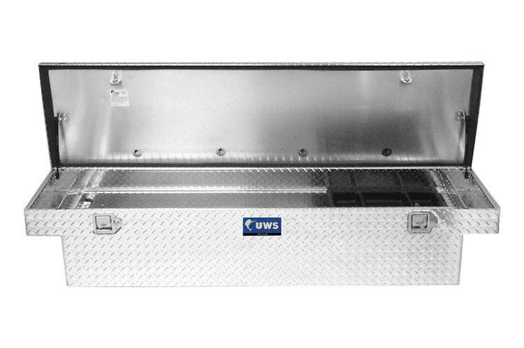 UWS TBS-72-LBTA Ford F250/F350/F450 Super Duty 1999-2022 Bright Aluminum 72" Extra-Wide Crossover Truck Tool Box