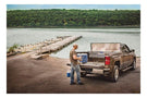 UWS TBS-72-LP-PH Ford F250/F350/F450 Super Duty 1999-2022 Aluminum 72" Pull Handle Truck Tool Box With Low Profile
