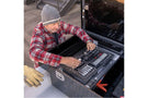 UWS TBSD-72-LBTA-B Ford F250/F350/F450 Super Duty 1999-2021 Gloss Black Aluminum 72" Deep Extra-Wide Crossover Truck Tool Box