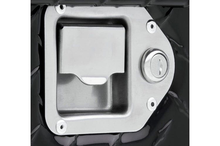 UWS TT-85-COMBO-BLK Ford F250/F350/F450 Super Duty Gloss Black 85-Gallon Combo Aluminum Transfer Tank