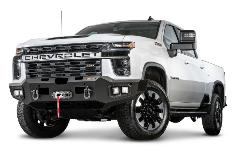 Warn 105969 Chevy Silverado 2500/3500 2020-2025 Ascent Front Bumper