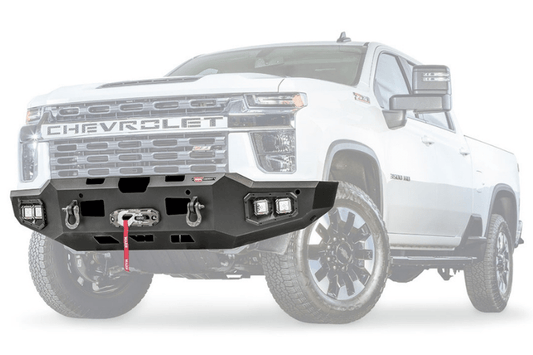 Warn 105969 Chevy Silverado 2500/3500 2020-2025 Ascent Front Bumper