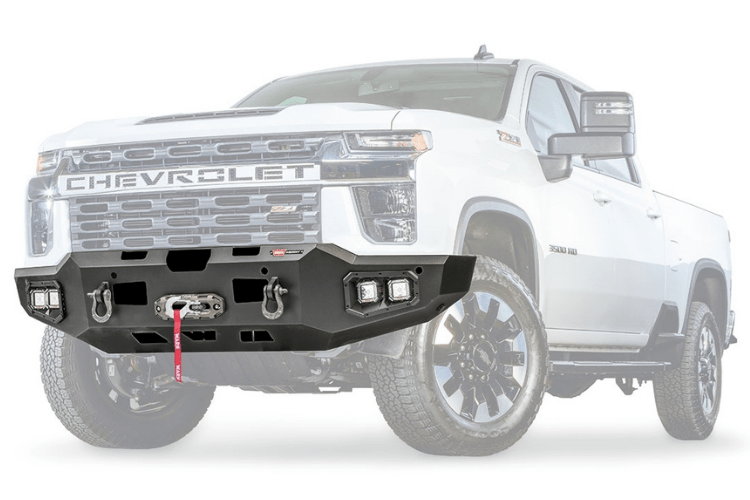 Warn 105969 Chevy Silverado 2500/3500 2020-2025 Ascent Front Bumper