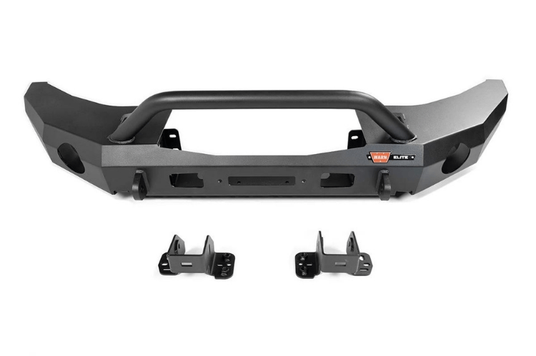 Warn 107856 Ford Bronco 2021-2026 Elite Front Bumper with Grille Guard Tube
