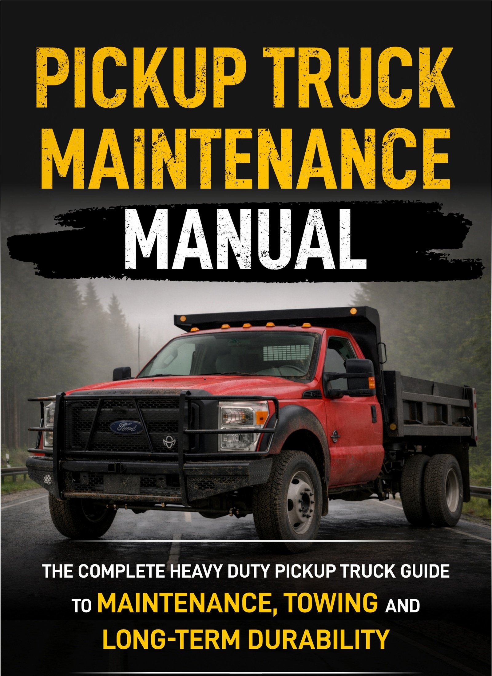 Pickup Truck Maintenance Manual — 190-page PDF cover